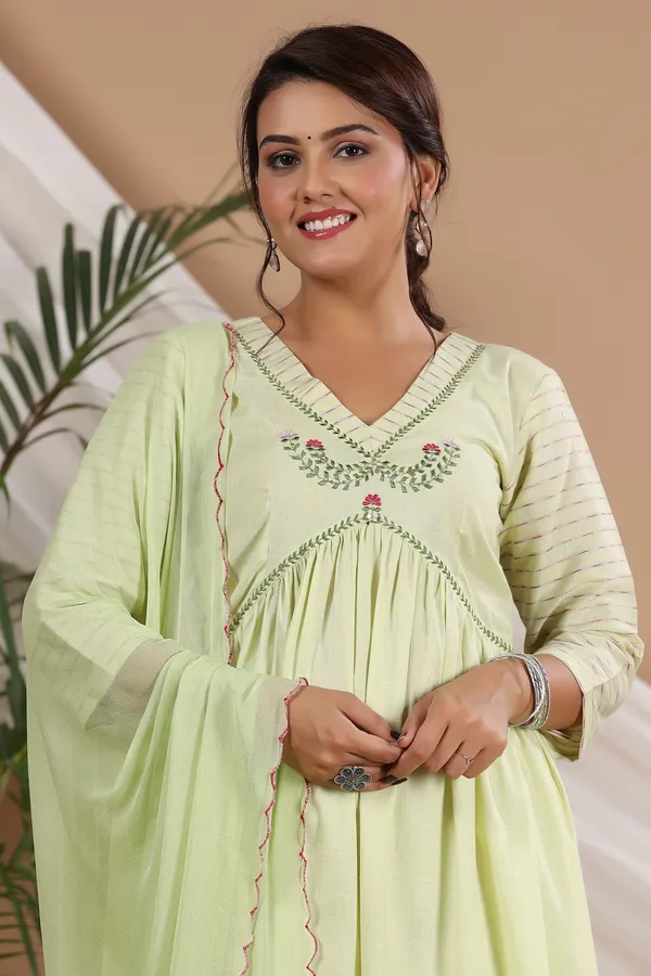 Cream_Premium_Cotton_Kurta_Set