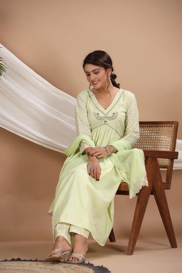 Cream_Premium_Cotton_Kurta_Set
