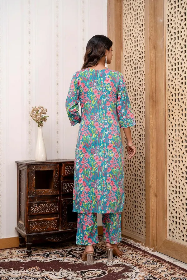 Blue_Pure_Cotton_Floral_Printed_Kurta_Set_With_Dupatta_&_Palazzo_Pants