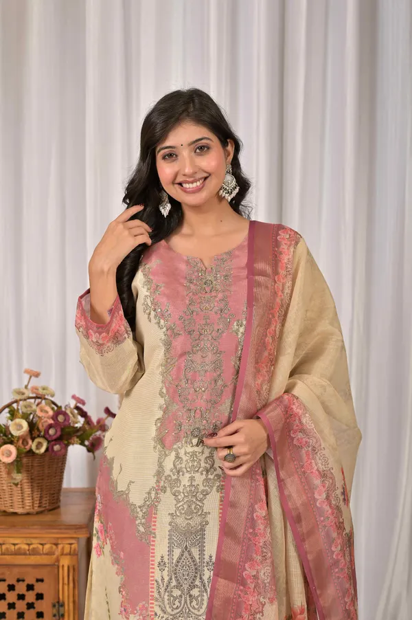 Women_Regular_Fit_Floral_Print_Sequinned_Kurta,_Trousers_&_Dupatta_Set
