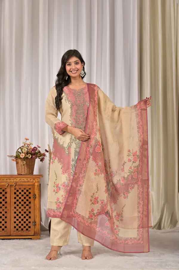 Women_Regular_Fit_Floral_Print_Sequinned_Kurta,_Trousers_&_Dupatta_Set