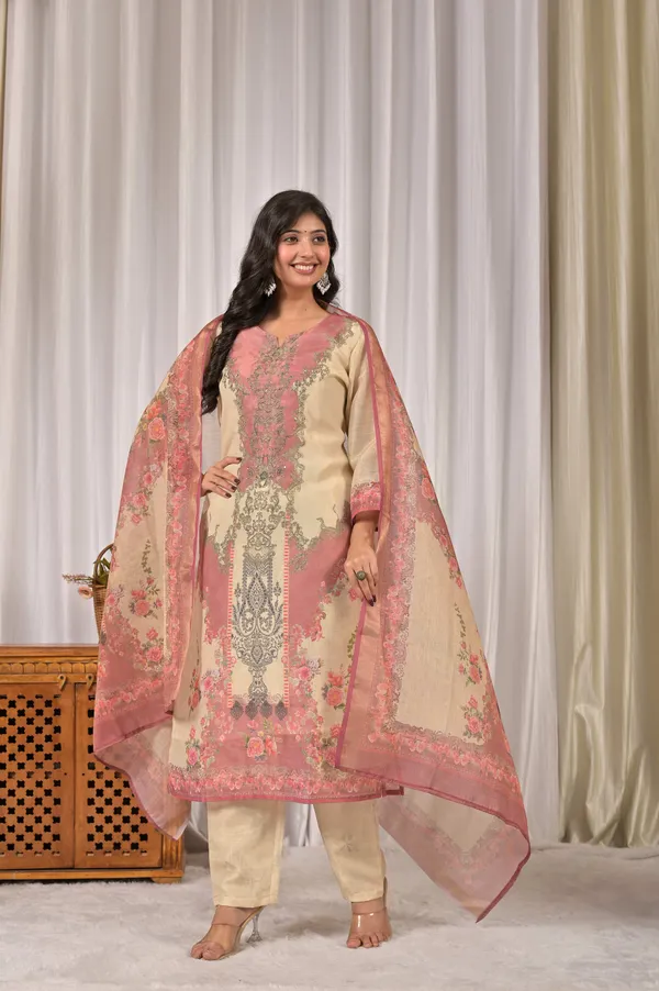 Women_Regular_Fit_Floral_Print_Sequinned_Kurta,_Trousers_&_Dupatta_Set