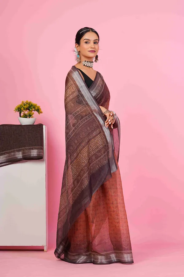 Bandhani_Print_Saree_with_Unstitched_Blouse_for_Women