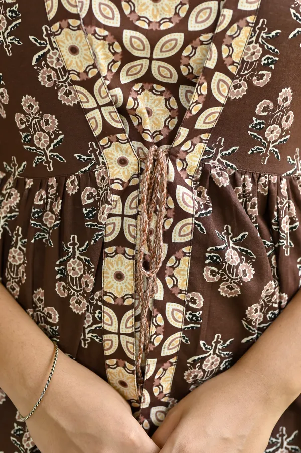 Brown_Cotton_Co-Ord_Set_For_Women