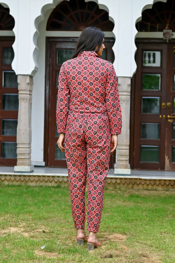 Red_Cotton_Co-Ord_Set_For_Women