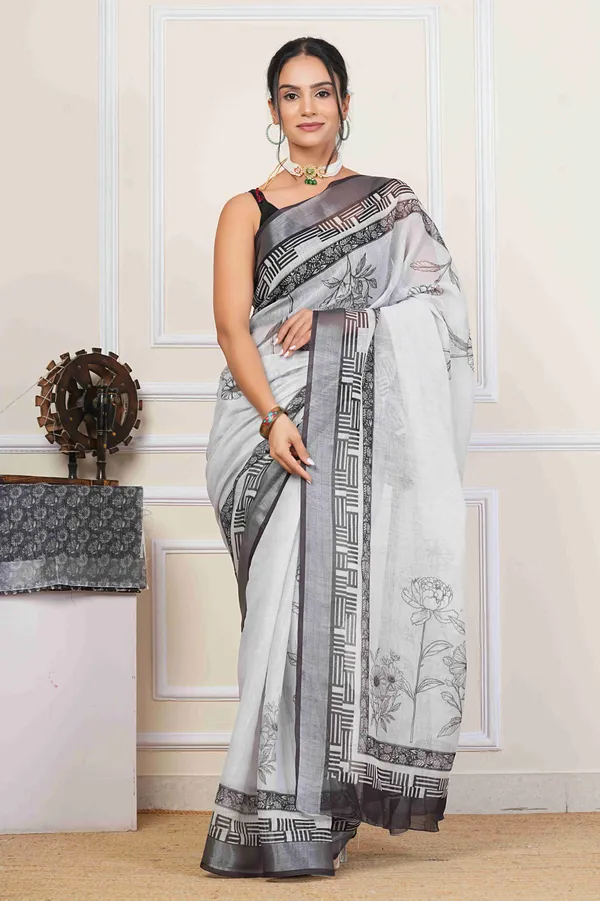 Ready_to_Wear_Floral_Digital_Print_Linen_Saree_for_Women