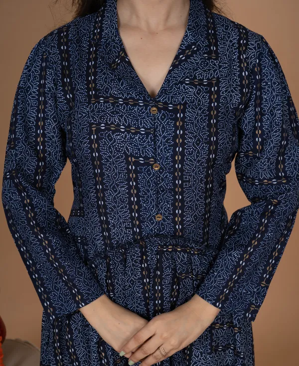 Blue_Printed_Kurta_For_Women