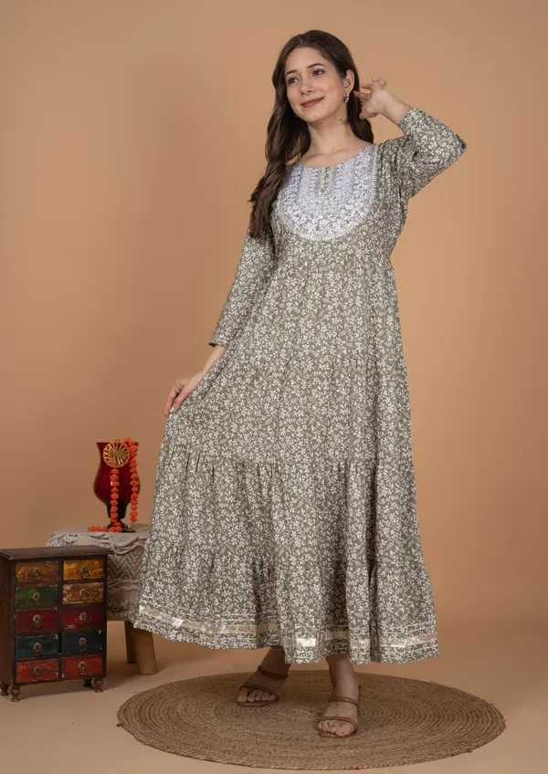 Gray_Rayon_Floral_Sequinned_A-Line_Maxi_Dress_For_Woman