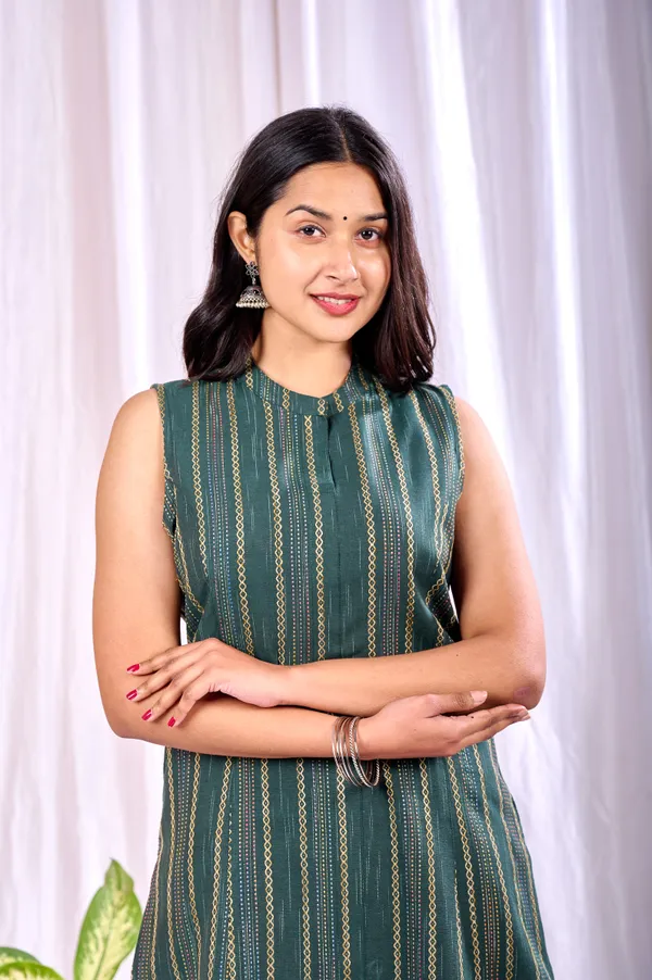 Green_Cotton_A-Line_Printed_Regular_Fit_Co-Ord_Set_For_Women