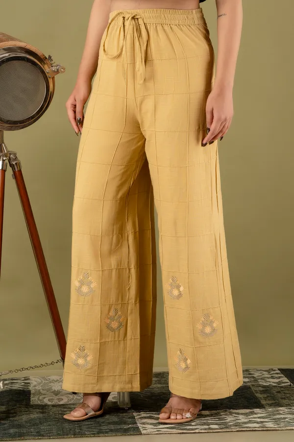 Women_Floral_Embroidered_Flared_Palazzo