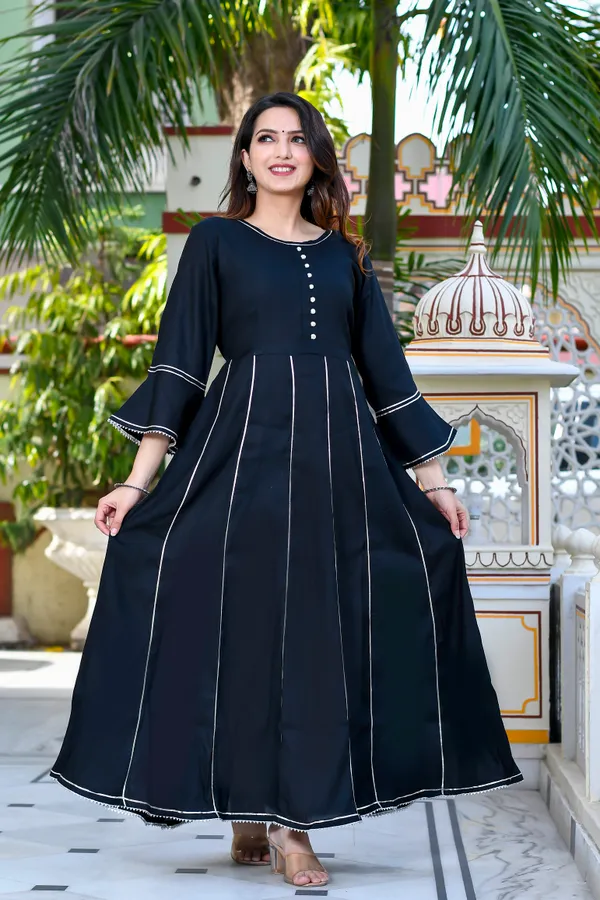 Black_Rayon_Kurtas_For_Women