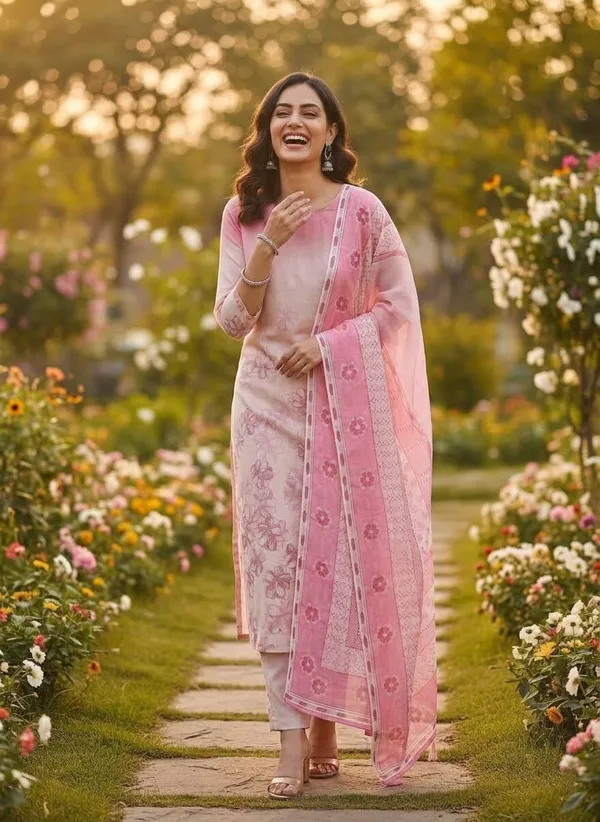 Pink_and_Cream_Floral_Printed_Straight_Kurta_with_Trouser_&_Dupatta