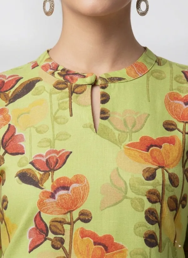 Women_Green_Ethnic_Motifs_Printed_Straight_Kurta_with_Trousers