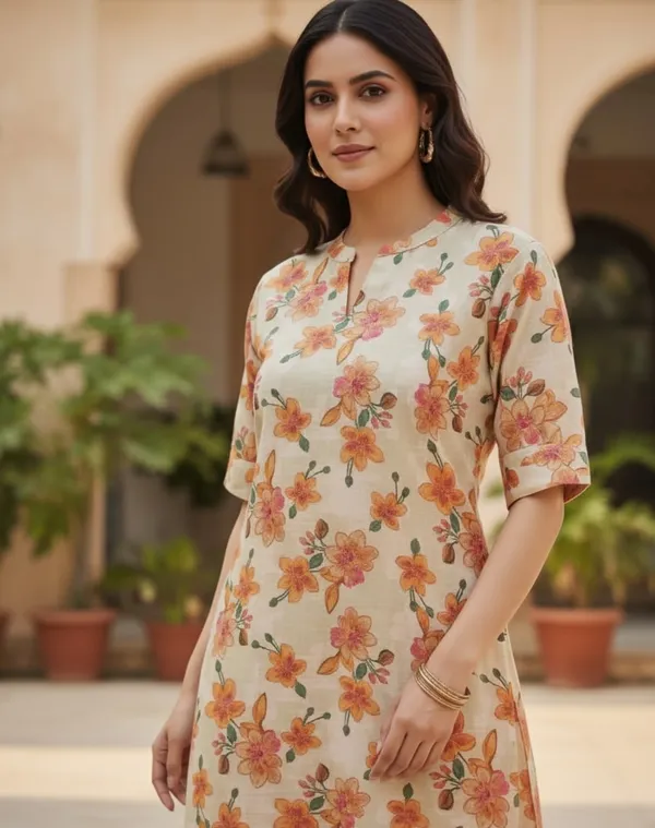 Women_Digital_Floral_Printed_Relaxed_Fit_Kurta_with_Trouser_Co-ord_Set