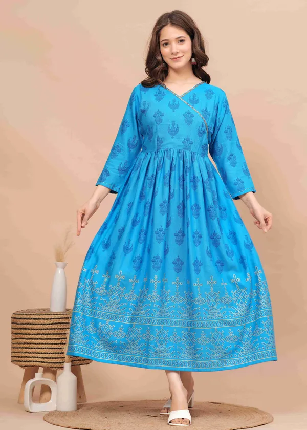 Sky_Blue_Soft_and_Stylish_Printed_Rayon_Anarkali_Dress