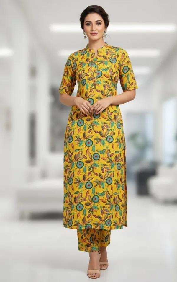 Floral_Motifs_Printed_Straight_Kurta_and_Trouser_Co-Ord_Set
