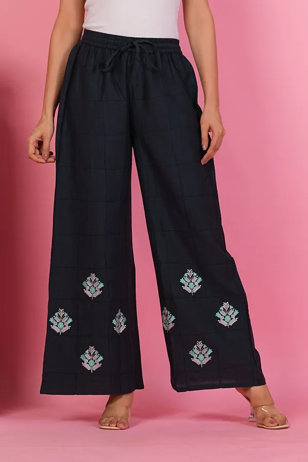 Navy_Blue_Embroidered_Wide_Leg_Palazzos_for_Women