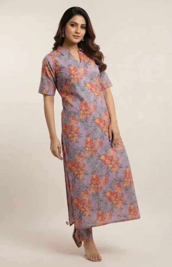 Women_Rajasthani_Sanganeri_Print_Kurta_&_Trouser_Co-ord_Set