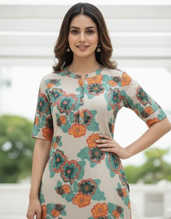Digital_Printed_Mandarin_Collar_Cotton_Flex_Tunic_With_Trouser_Co-Ords