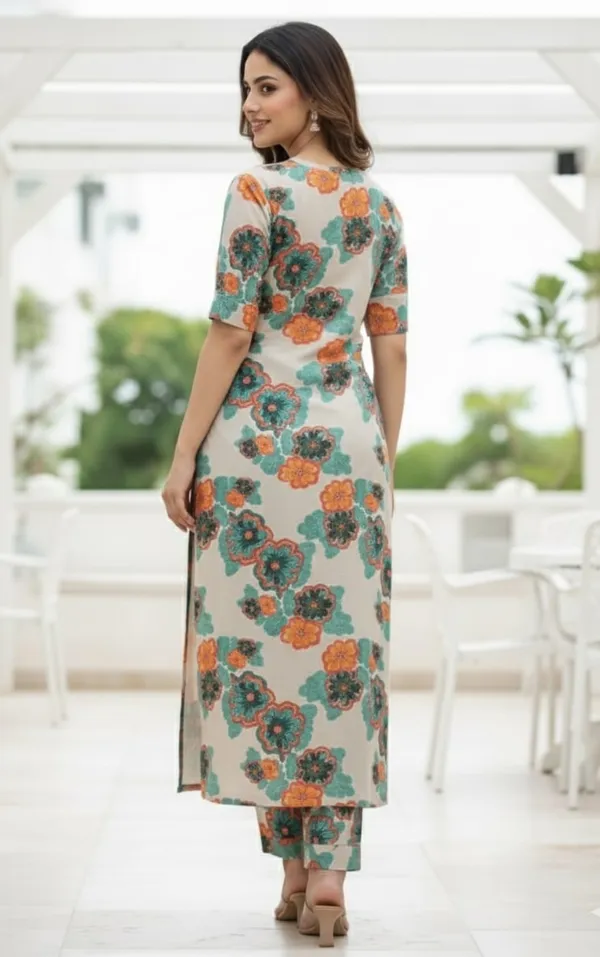 Digital_Printed_Mandarin_Collar_Cotton_Flex_Tunic_With_Trouser_Co-Ords
