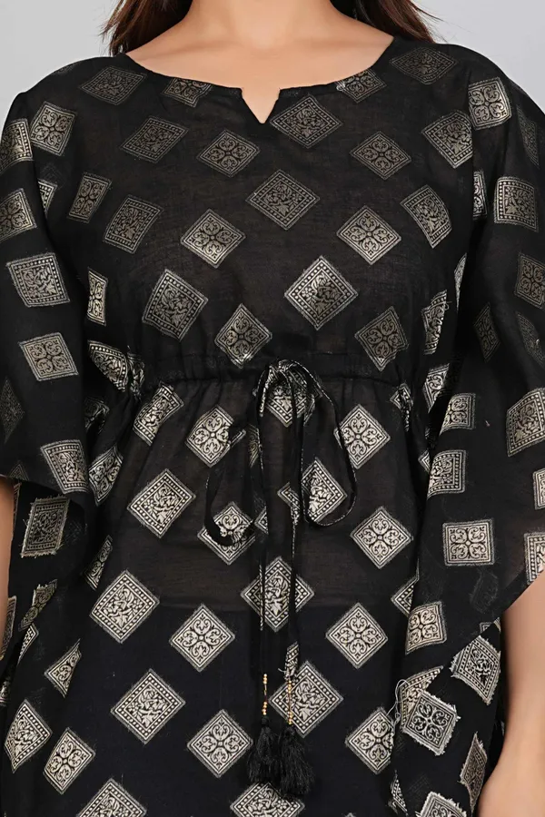 Black_Ethnic_Motifs_Chanderi_Kaftan_Top_for_Women