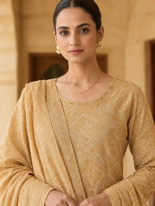 Women_Bandhani_Print_Straight_Kurta_Set_with_Matching_Trousers_&_Dupatta