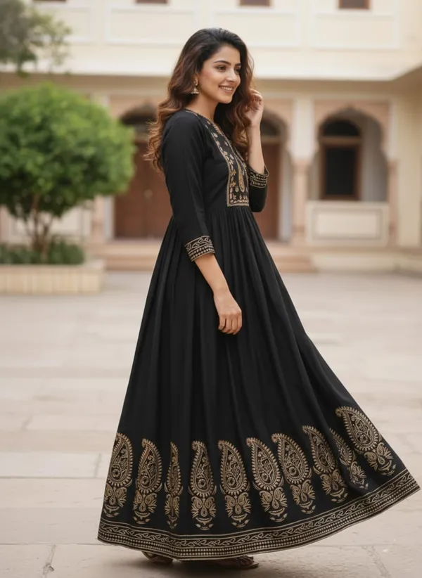 Women_Black_&_Golden_Floral_Embroidered_Anarkali_Kurta