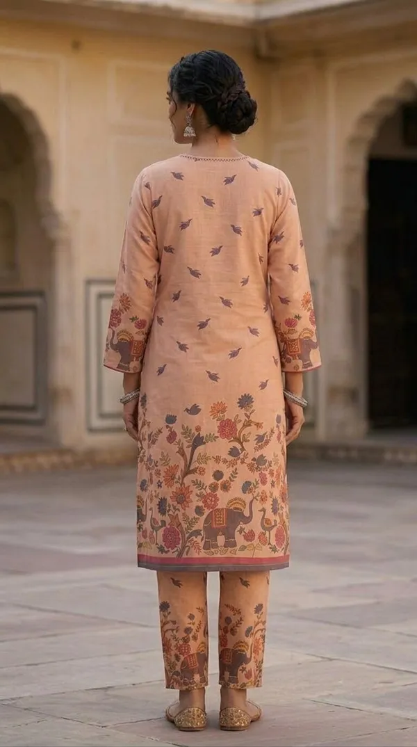 Women_Cotton_Flex_Thread_Work_Printed_Straight_Kurta_with_Palazzos