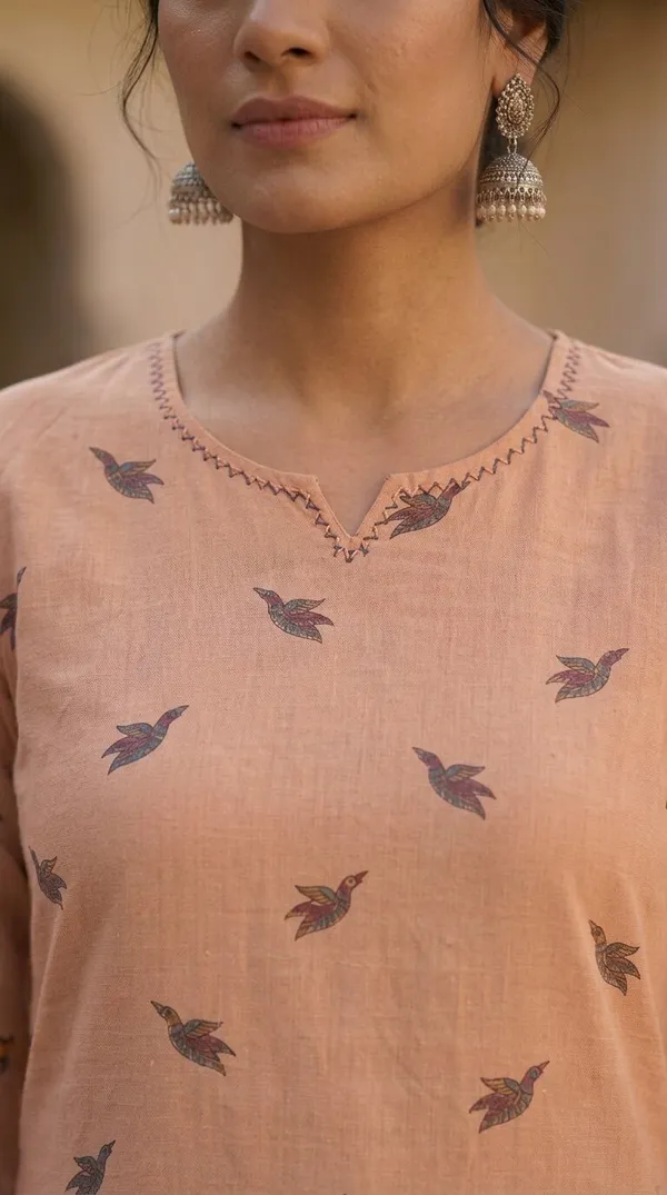Women_Cotton_Flex_Thread_Work_Printed_Straight_Kurta_with_Palazzos