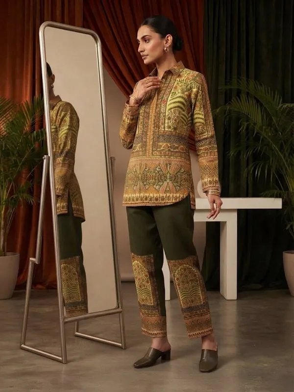 Women_Digital_Printed_Ethnic_Motifs_Shirt_with_Palazzos_Co-Ord_Set