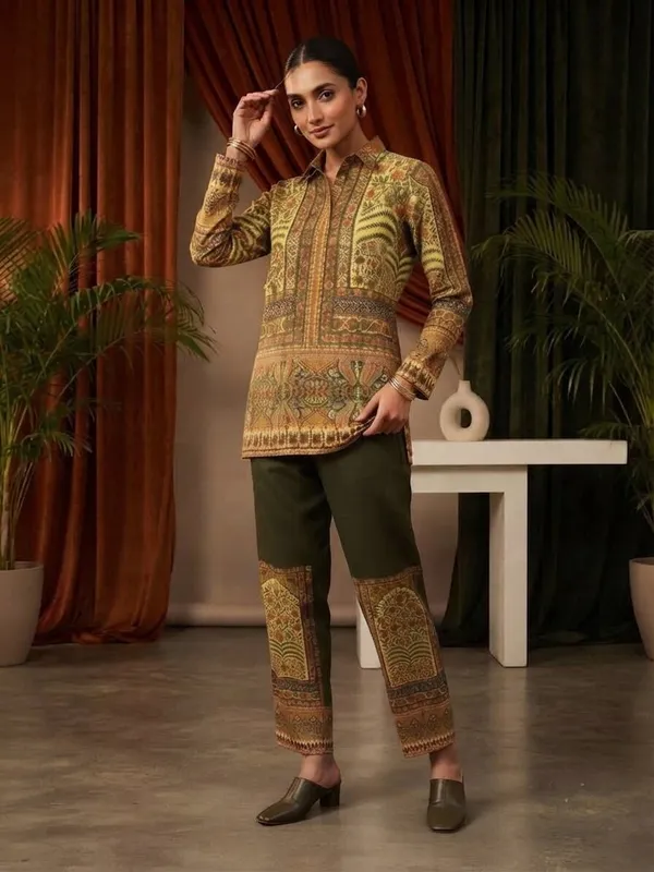 Women_Digital_Printed_Ethnic_Motifs_Shirt_with_Palazzos_Co-Ord_Set