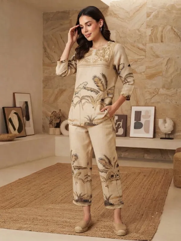 Women_Digital_Printed_Shimmer_Top_with_Trousers_Co-Ord_Set