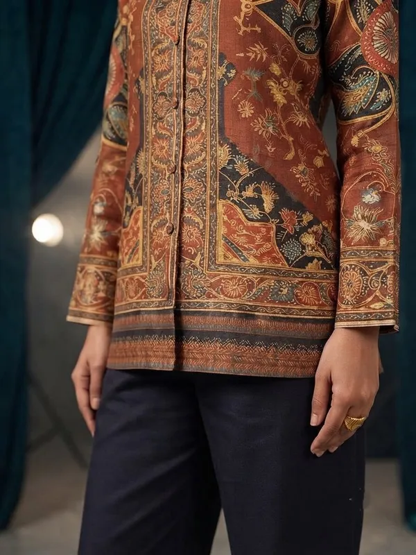 Women_Ethnic_Motifs_Casual_Printed_Shirt_&_Palazzo_Co-Ord_Set