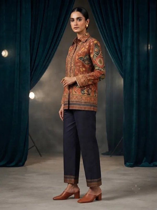 Women_Ethnic_Motifs_Casual_Printed_Shirt_&_Palazzo_Co-Ord_Set