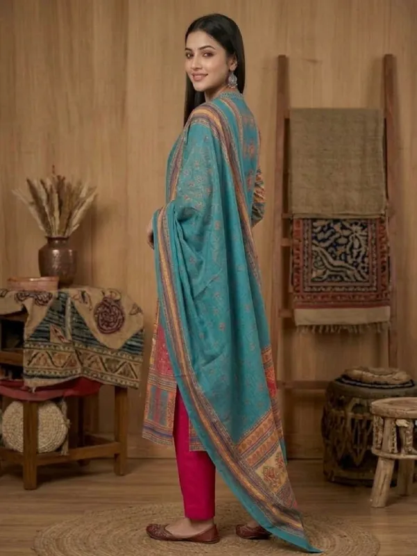 Women_Ethnic_Motifs_Printed_Poly_Muslin_Straight_Kurta_with_Trousers_&_Dupatta