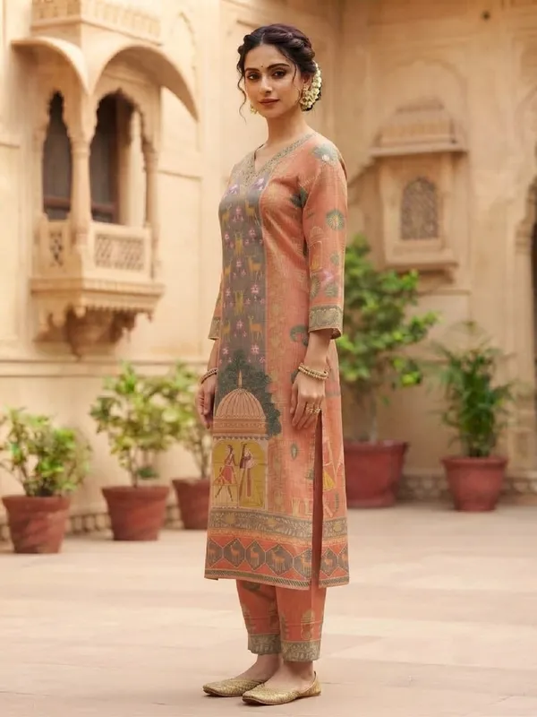 Women_Ethnic_Motifs_Printed_Shimmer_Kurta_with_Palazzos_&_Dupatta