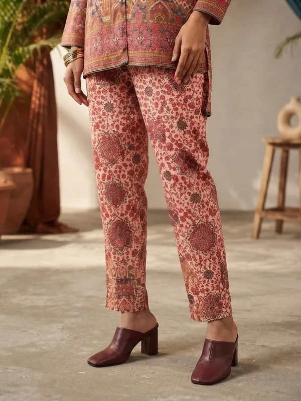 Women_Floral_Print_Shirt_with_Palazzos_Co-Ord_Set