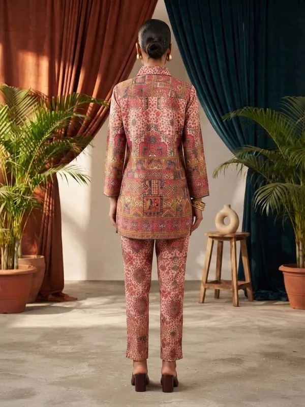 Women_Floral_Print_Shirt_with_Palazzos_Co-Ord_Set