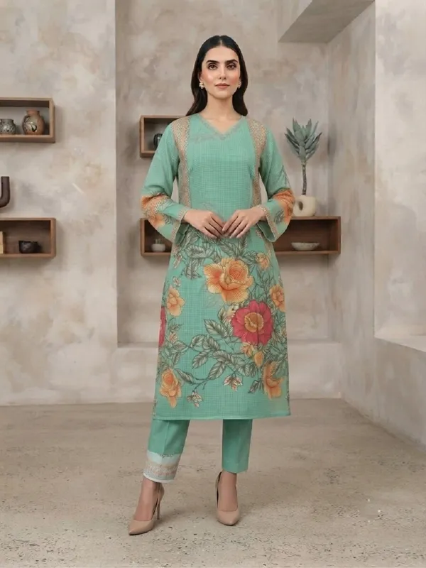 Women_Floral_Printed_Hand_Work_Regular_Kurta_with_Trousers_&_Dupatta