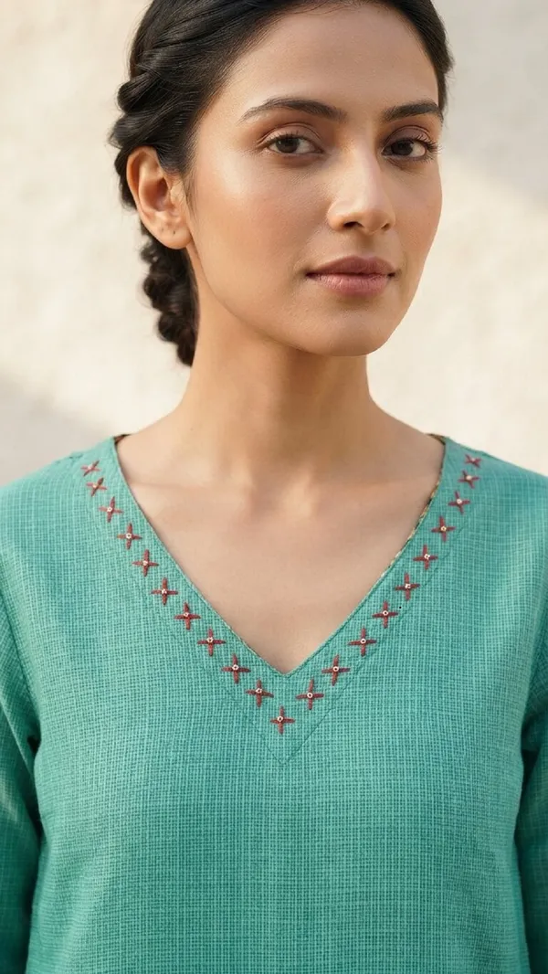 Women_Floral_Printed_Hand_Work_Regular_Kurta_with_Trousers_&_Dupatta