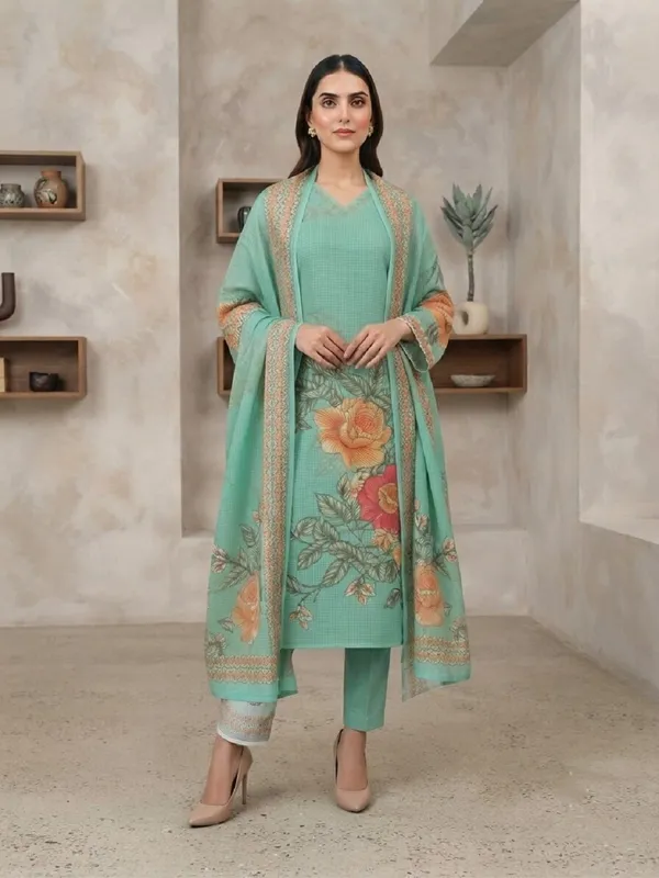 Women_Floral_Printed_Hand_Work_Regular_Kurta_with_Trousers_&_Dupatta