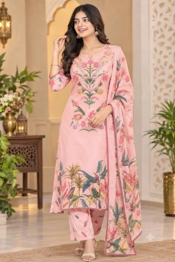 Women_Floral_Printed_Regular_Kurta_Trousers_&_Dupatta_Set