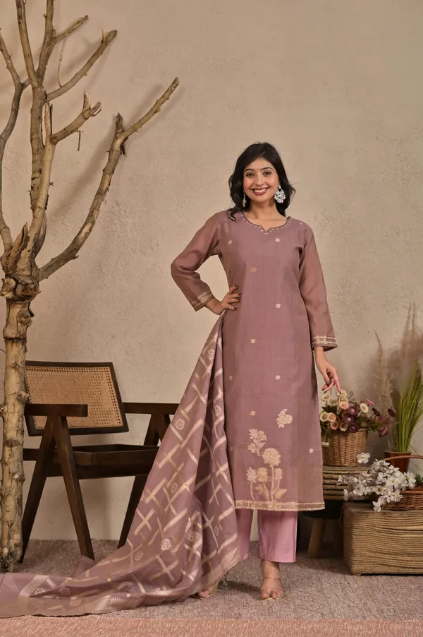 Women_Floral_Printed_Round_Neck_Hand_Work_Kurta_with_Trousers_&_Dupatta