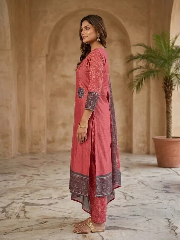 Women_Geometric_Printed_Roman_Silk_Kurta_Trouser_&_Dupatta_Set
