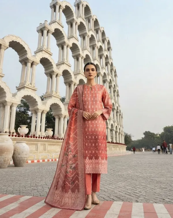 Women_Printed_Chanderi_Cotton_Regular_Kurta_with_Trousers_&_Dupatta