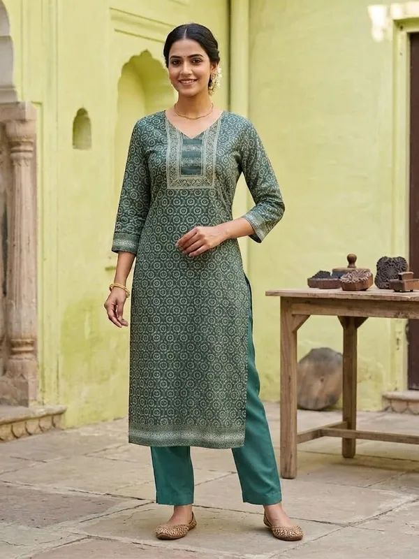 Women_Printed_Ethnic_Motifs_Sequined_Kurta_Set_with_Trousers_&_Dupatta