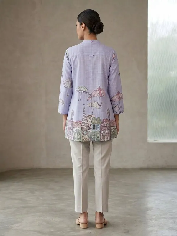 Women_Printed_Kota_Doria_Mandarin_Collar_Straight_Tunic