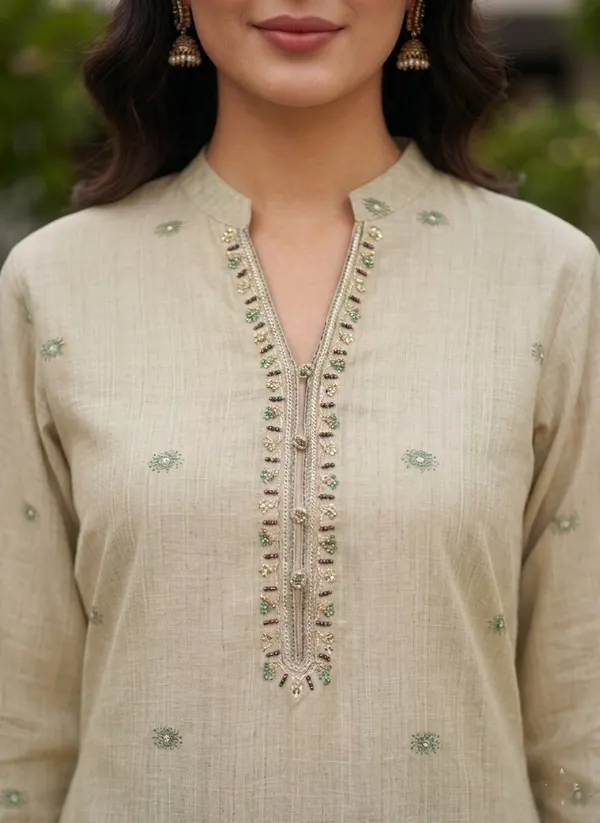 Women_Printed_Pure_Chanderi_Jacquard_Kurta_Set_with_Trousers_&_Dupatta