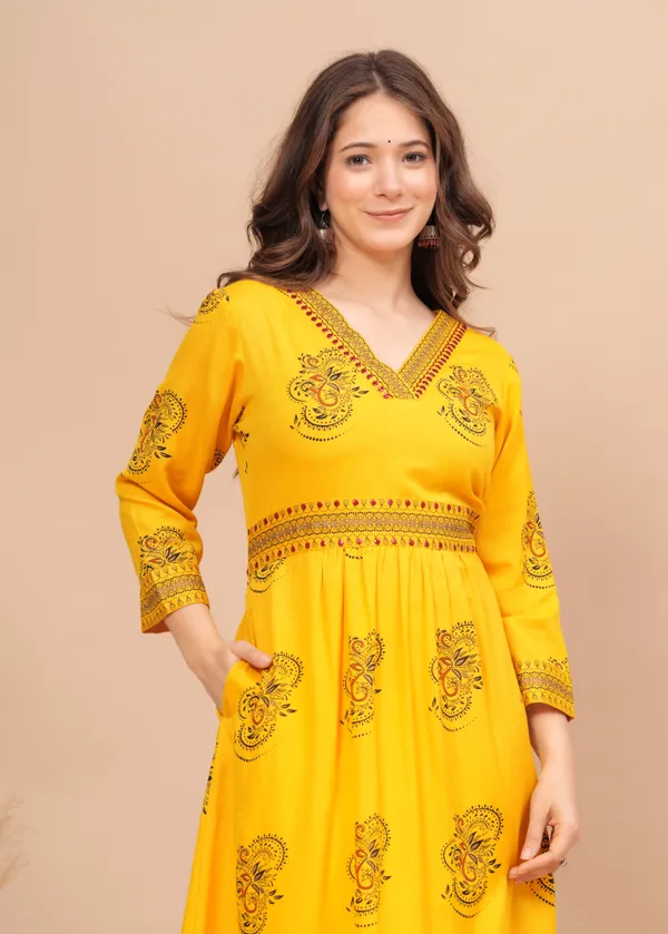 Women_Printed_Yellow_Rayon_Anarkali_Dress