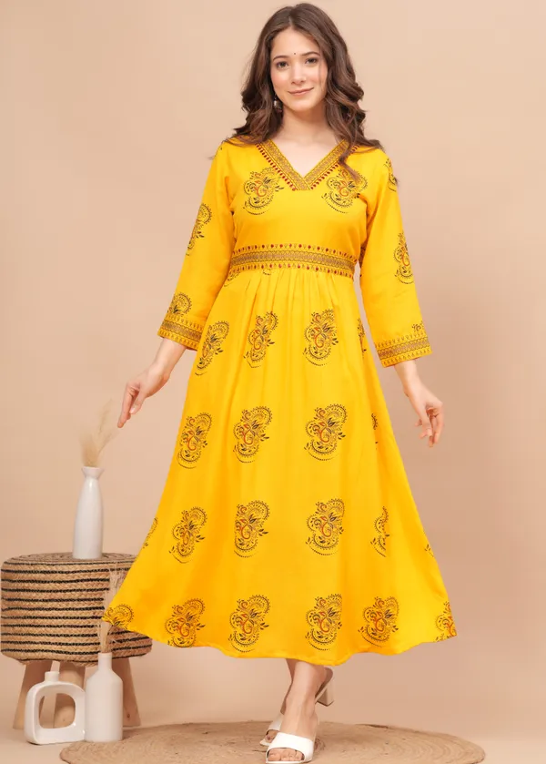 Women_Printed_Yellow_Rayon_Anarkali_Dress